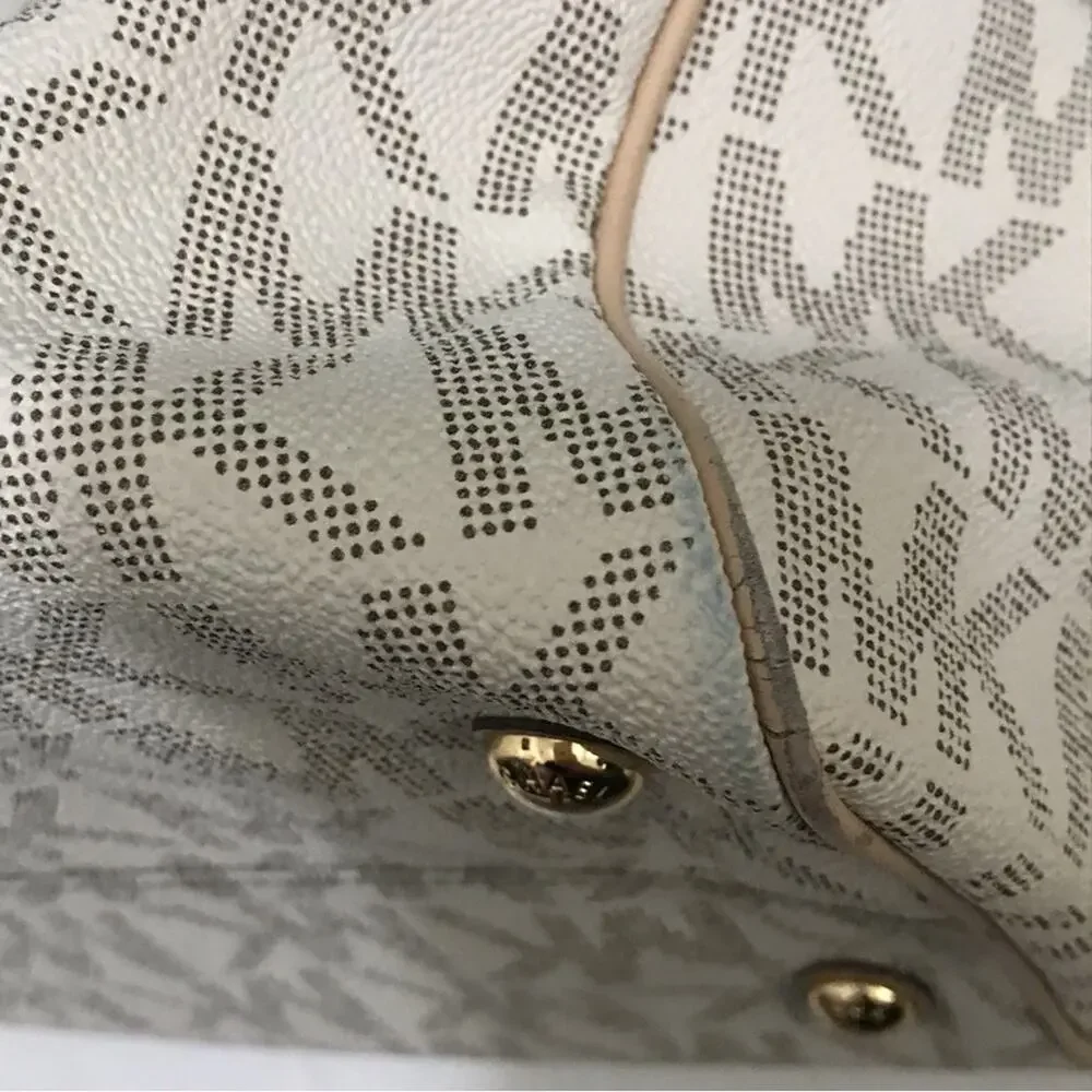 Michael Kors Grayson Vanilla Satchel